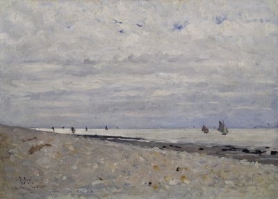 Meereslandschaft vor Honfleur, 1881 von Sven Richard Bergh